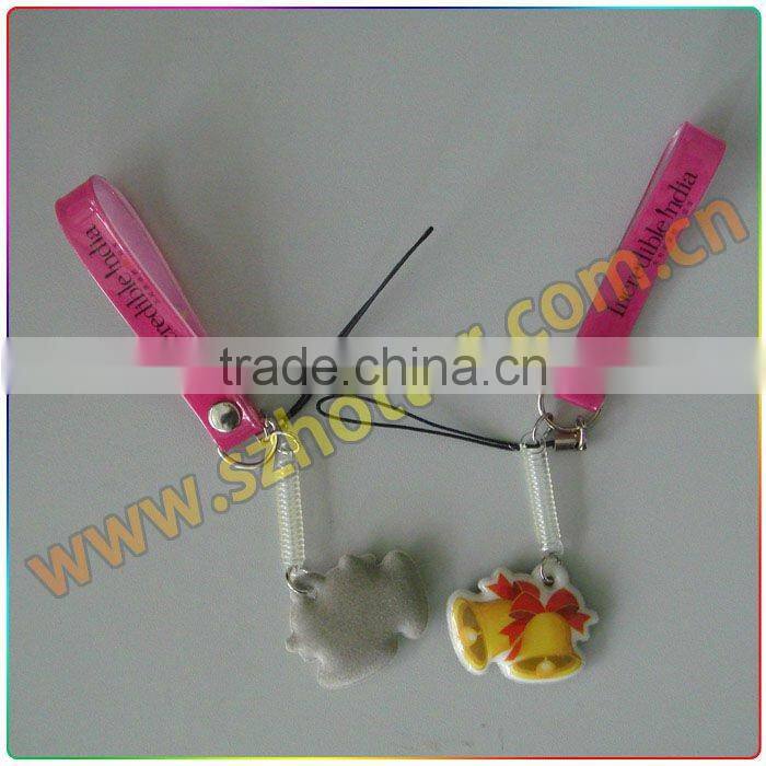 death 3d soft pvc key ring