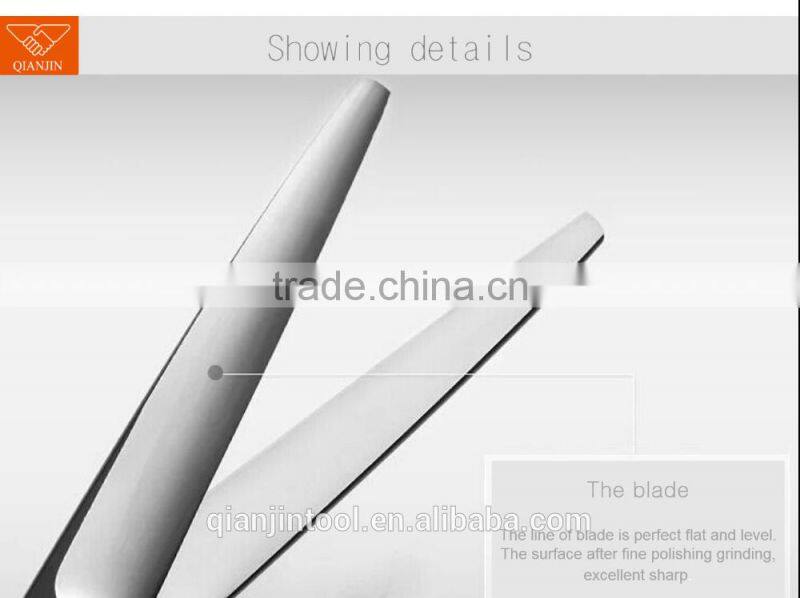 black multi-function hair scissor adhesive tape cutter plastic pen holder of item JC835