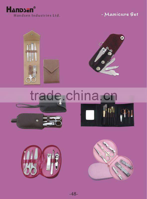 11pcs manicure set with brush set