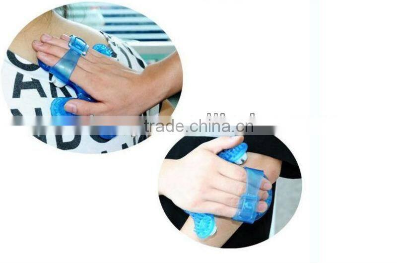 hand-hold bath massager,palm hand massager/Gloves palm shape rotating balls body massager
