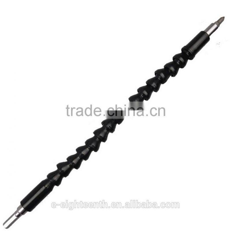 2017 Black Flexible Drill Shaft Connection for Electronic Drill, Screwdriver connect Tube Shaft Bits Extention Machines