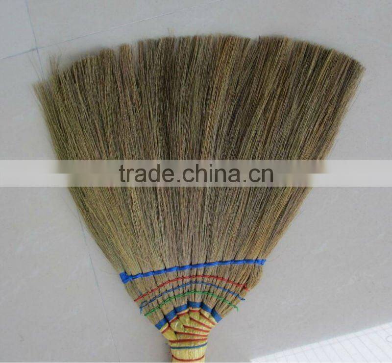 hot sale india grass broom with handle