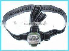 3LED Hand-Crank dynamo Headlamp Headlight SB-1058