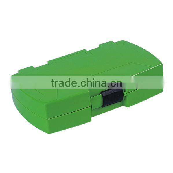 63pcs screwdriver bit and 1/4" socket set in plastic case