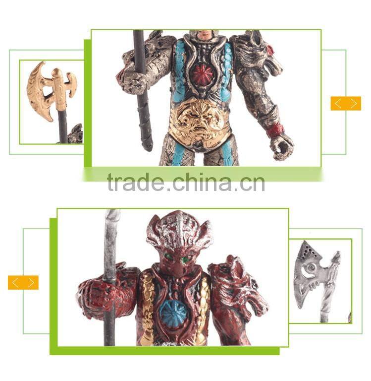 Top sale assembled toys combination plastic action figure