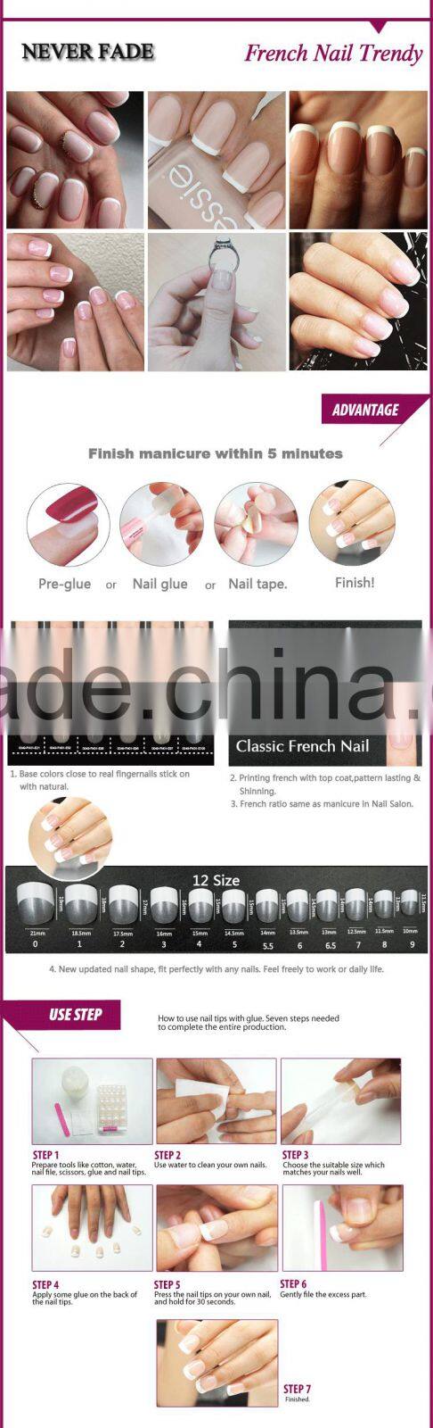 Hot sale sweet heart nail art nail supplies stiletto acrylic nail tips