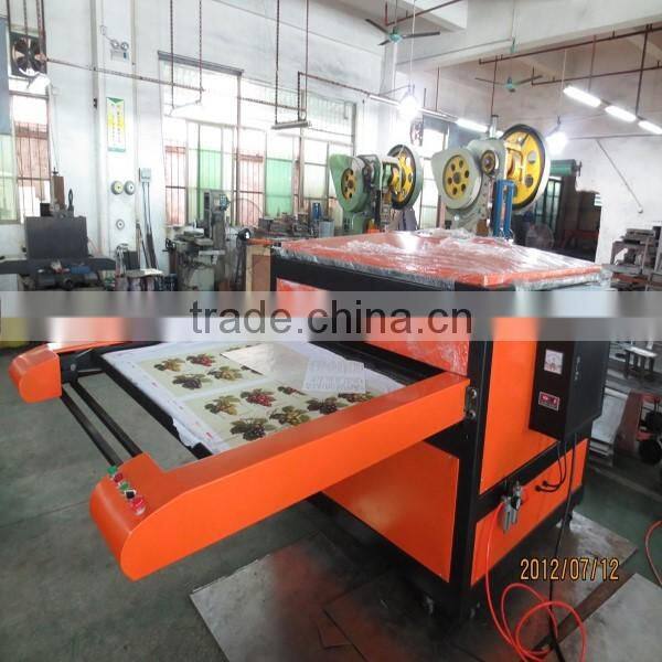 flatbed heat press sublimation machine, dye sublimation heat press 110*160cm