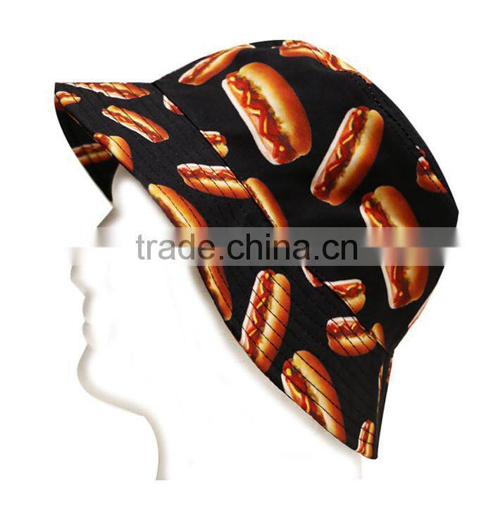 New trend Stylish custom reversible soccer bucket hat