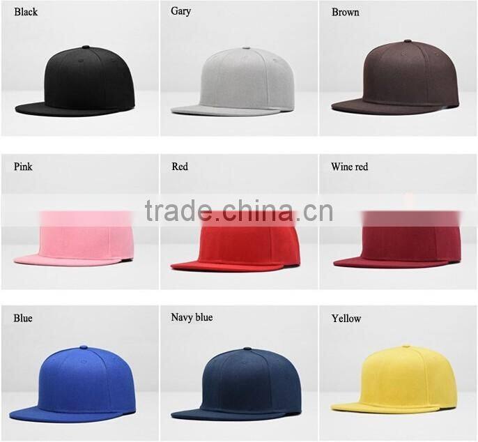 High quality snapback cap blank snapback hats cheaper wholesale