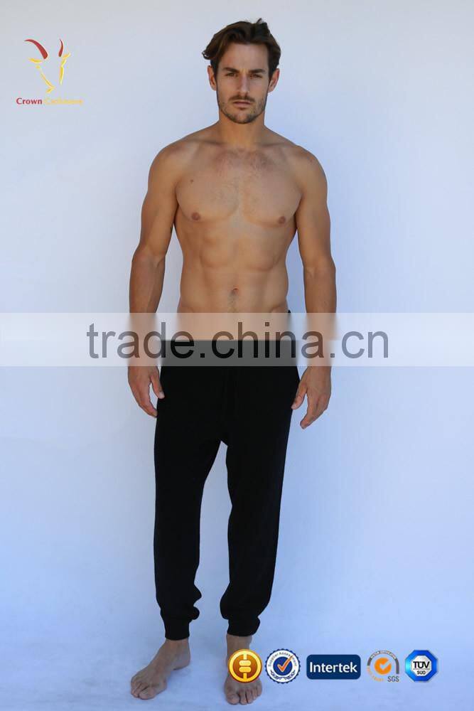 winter warm mens casual pants Men knitted Wool Pants