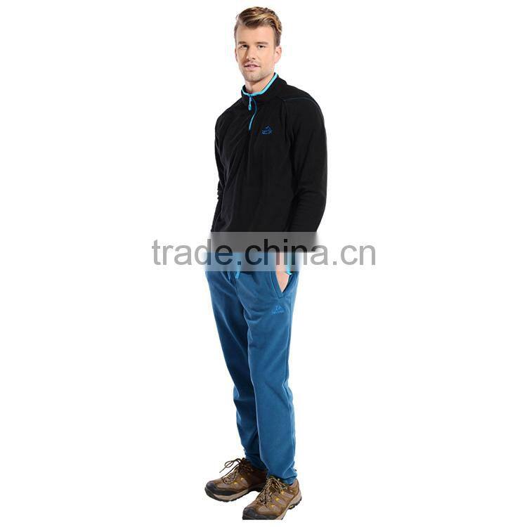 Weather Protection Water Resistant Men Fleece Pants