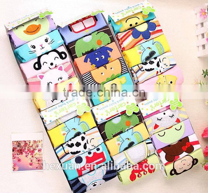 5 pairs/gift box,Carters Baby PP pants ,Carters Newborn 3M -24M kids,toddlers pants cartoon,infant baby boys girls trousers,