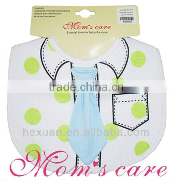 5 designs can choose/3D baby bib/ baby bibs /in stocked or OEM