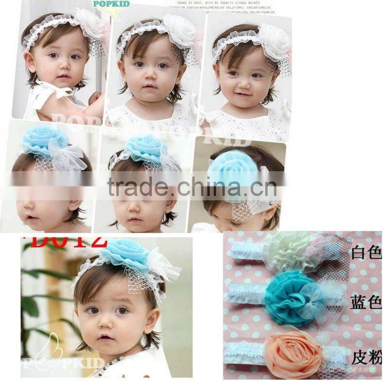 hot sale, baby girls headband wholesale, baby hairband with flower for kids children