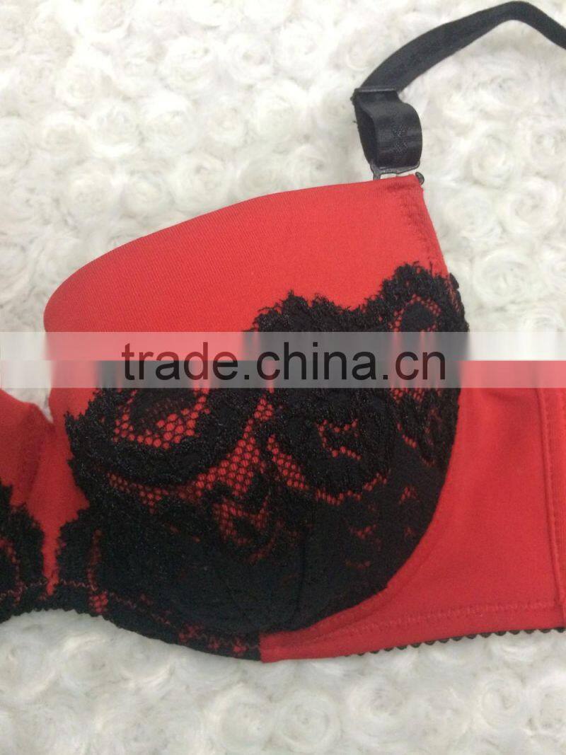 Sexy elegant bra mesh push up breathable 2016 new arrival with low price