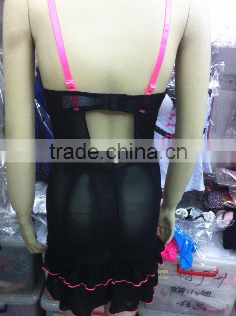 Plus Size Lingerie Babydoll Chemise Sleepwear Night Dress XXL 2XL free ship