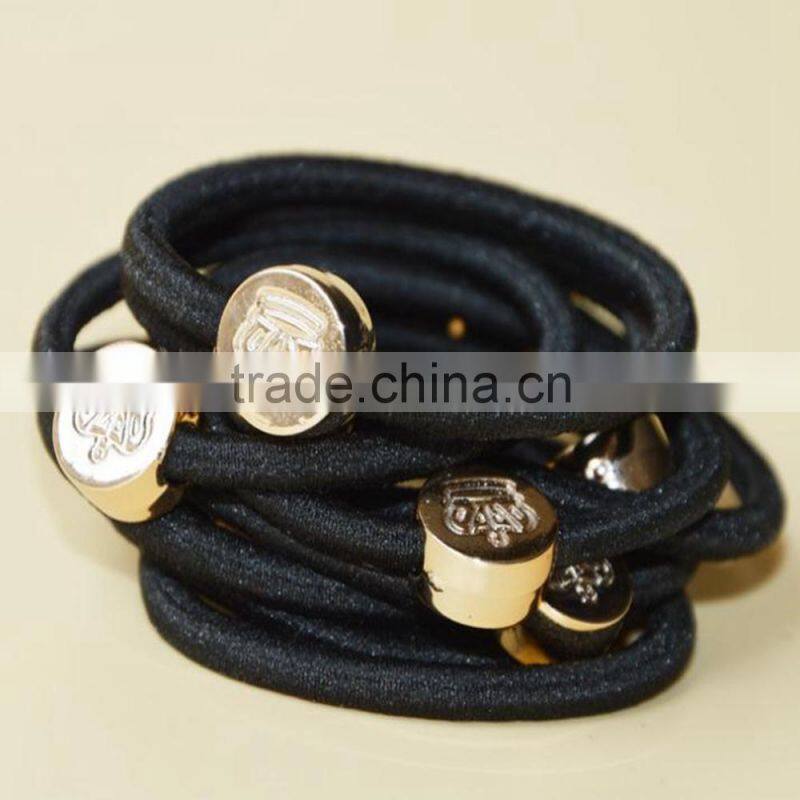 Fashion Bands Hair Accessory , Beaded Hair Band, Elastic Hairbands