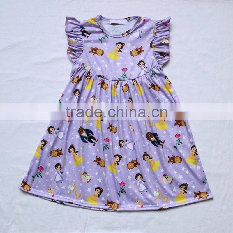 2017 Children Spring Set Baby Girls Outfits New Products Boutique Clothing Set Baby Girl Boutique flower party dtess set