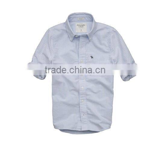 stripe oxford button down collar embroidered oxford shirts for boys