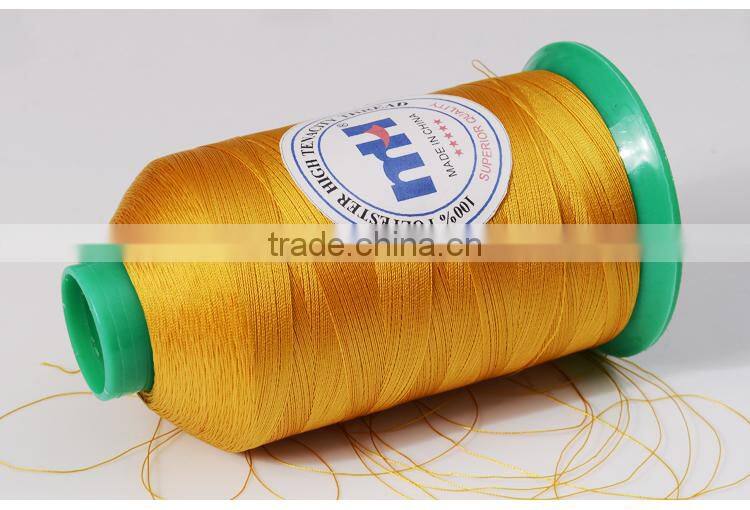 100% Polyester Filament High Tenacity sewing thread