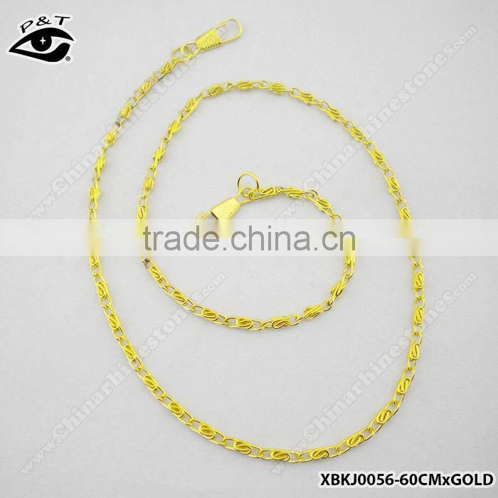 60CM Gold Color Metal Chain For Bags