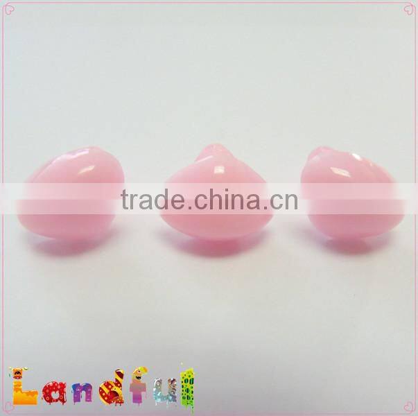15mm Light Pink Triangle Nose Safety Plastic Nose Stuffed Bear Nose