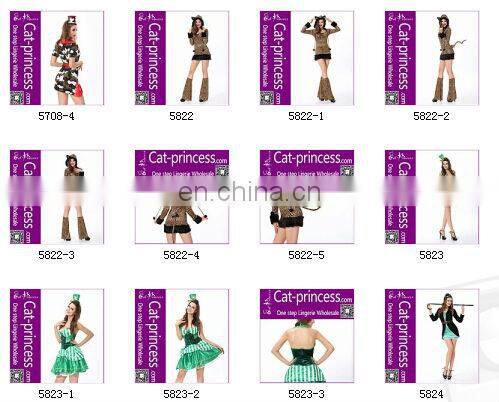 Charming design red mini santa suit