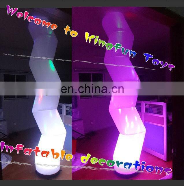 Yard promotion stand ball with LED