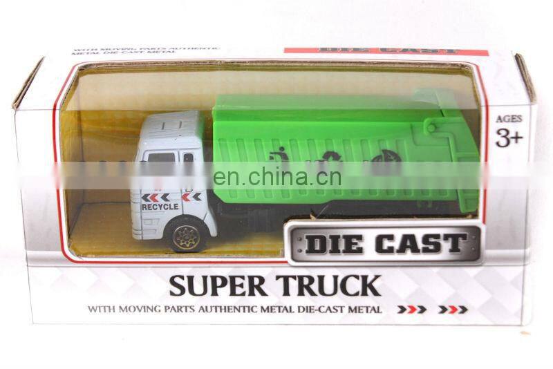 HW TOYS 2013 New Die cast Car,Free Wheel Metal Sanitation truck