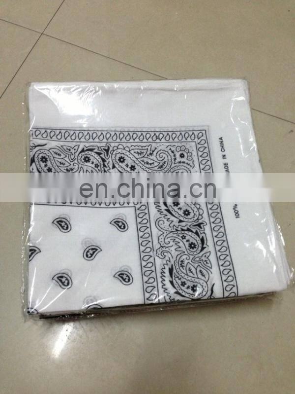 Promotional design custom promotional printed square bandana is hot sale .LS01