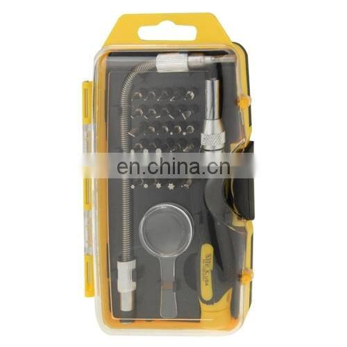SK-1193 33 in 1 Precision Magnetic Screwdrivers Set Tool Kit Repair Tools with Flexible Extension for Notebook