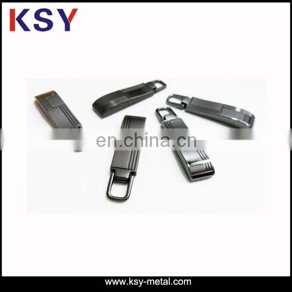 Wholesale zinc alloy metal zipper puller for bag accessories