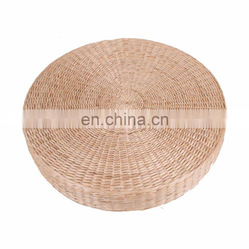 Natural Handmade Organic Round Portable Rattan Meditation Chair