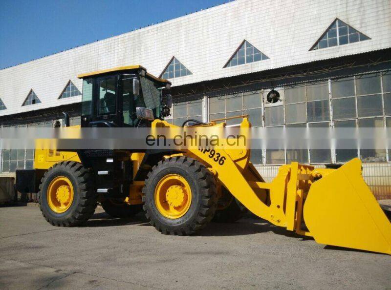 Middle-sized wheel loader 936, front bucket loader