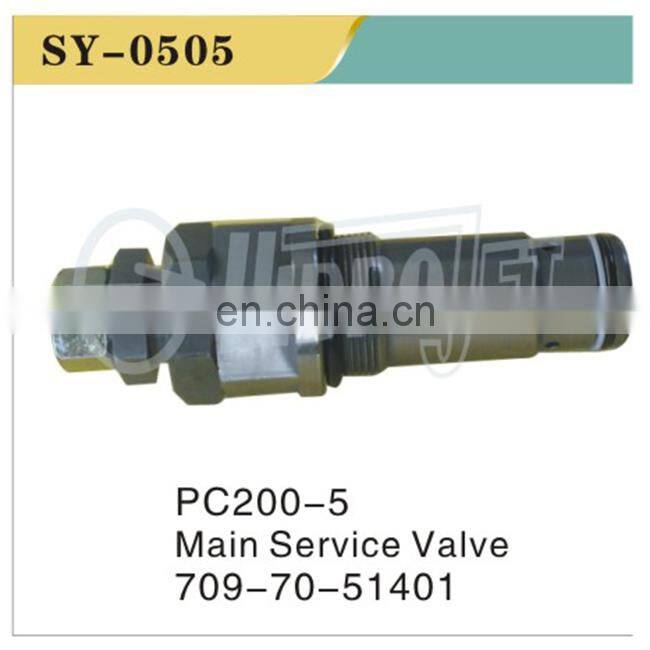High Quality Excavator Parts PC220-6 PC200-6 PC120-6 PC200-6 6D102 4D102Main Service Valve Solenoid Valves 702-21-07010