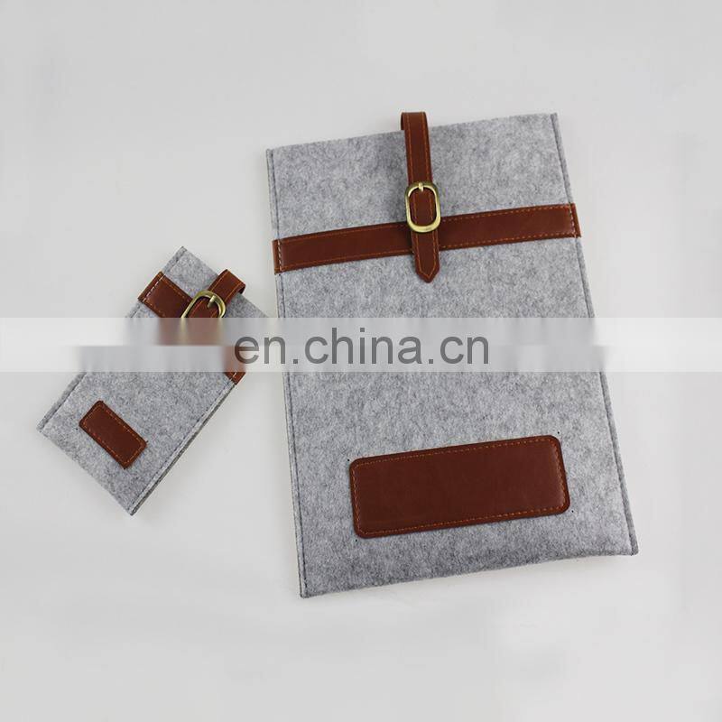 Felt Mobile Phone Pouch Case Bag