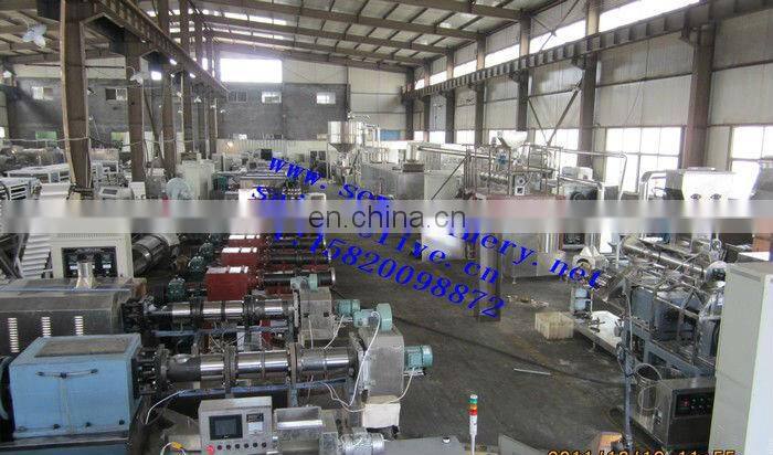 2018 hot sale Full automatic corn sanck making machine 3d 2d pellet snack food papad extruder