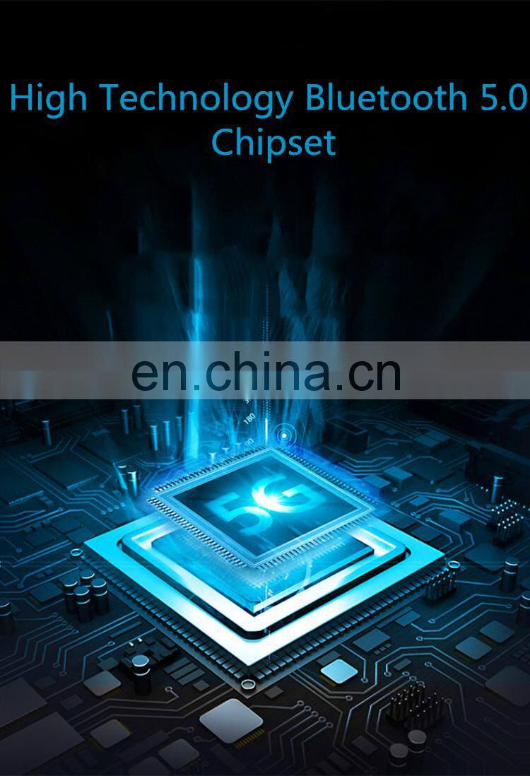 LED Power Display TWS BT Invisible Wireless Earbuds Earphone Waterproof Bluetooth Headphone with Power Bank Charging Case