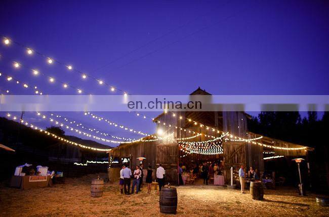 2W S14 led edison light filament bulbs led string light outdoor