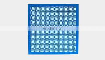 Iron plate perforated metal sheet filter shelving
