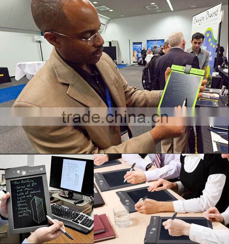 2016 HOT new design LCD whiteboard unlimited use for meeting bulletin writing board