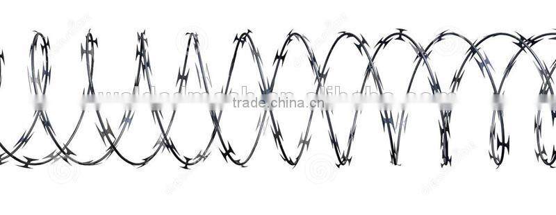 hot dipped galvanized concertina razor wire