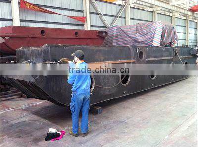 For 20 t excavator amphibious excavator Q345B fabrication steel able to float