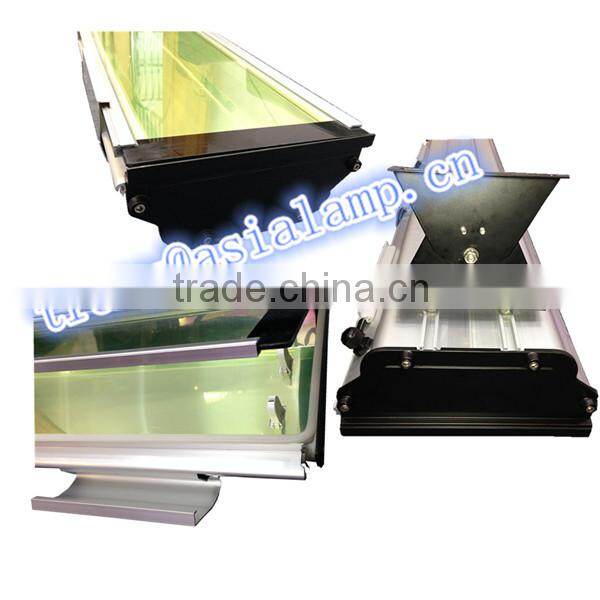 5 years warranty tunnel light 1.6m 2X58W aluminum light fixture
