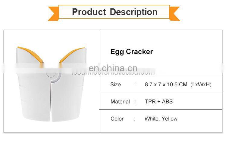 Kitchen Gadget Plastic Egg cracker, Egg Separator