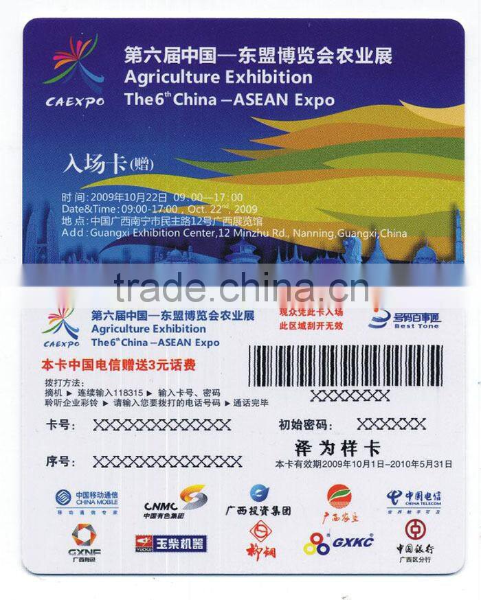 Reasonable price Professional Plastic Card Printing
