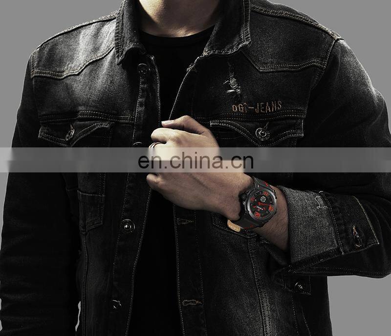 NAVIFORCE 9099 Luxury Men Military Sports Quartz Watches 30M Waterproof Leather Band Wristwatch 3D Dial Creative Calendar Clock