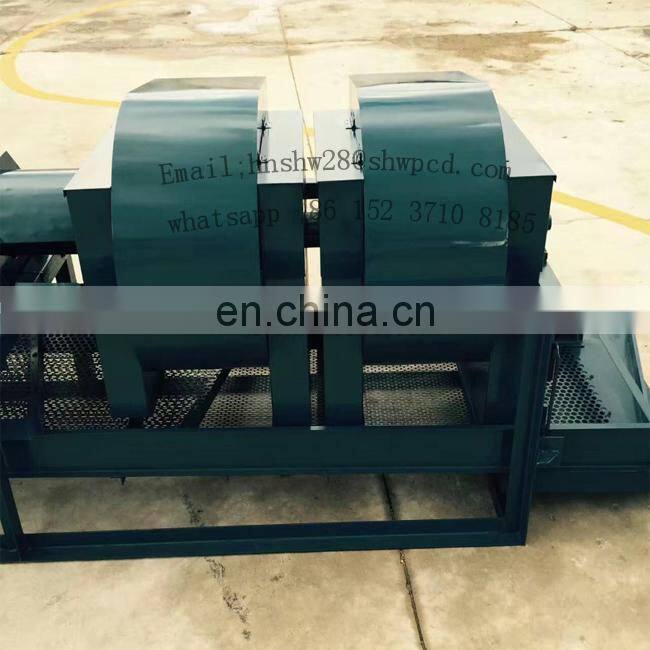 Red different size pine nut shelling machine / pine nut cone threshing machine