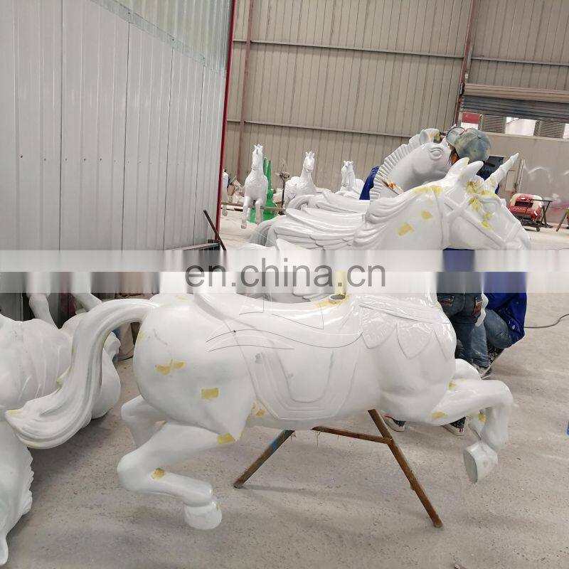 commercial carousel horse amusement park carousel rides hot on sale