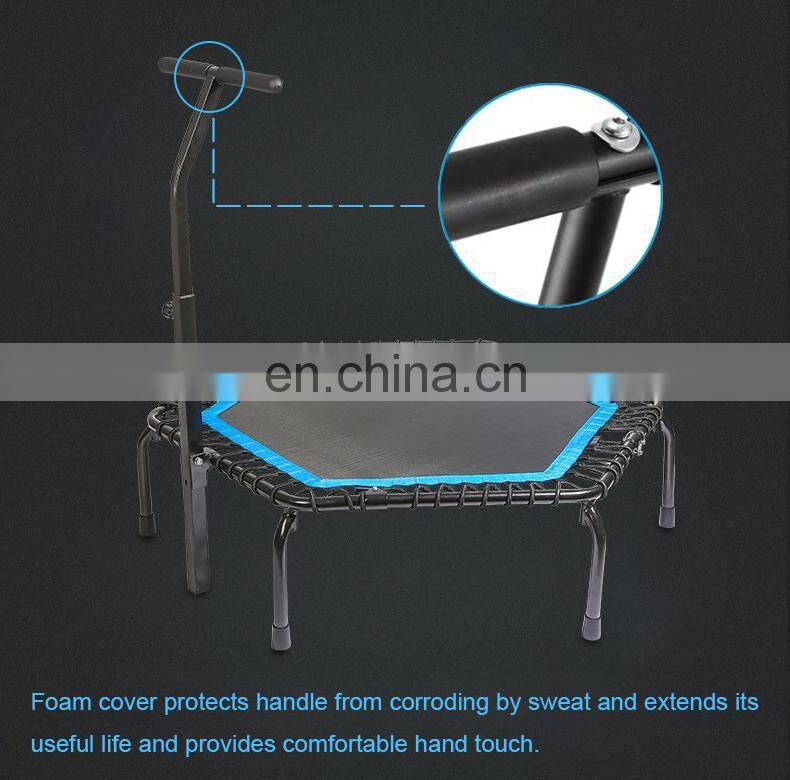 Wholesale Commercial Body Exercise Outdoor Trampoline Round Fitness Mini Folding Trampoline